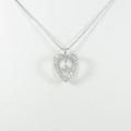 【新品】プラチナダイヤモンドネックレス 0．260ct・E・SI2・GOOD