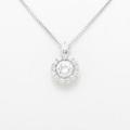 【新品】プラチナダイヤモンドネックレス 0．512ct・F・SI2・VERYGOOD