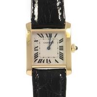 カルティエ W5000356 タンクフランセーズ YG クォーツ