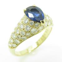 カルティエ サファイヤリング20％引き