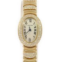 カルティエ ミニベニュワール YG／3D・ブレスD クォーツ