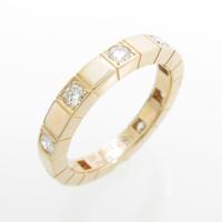 カルティエ ラニエール ハーフダイヤ リング