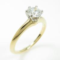 ティファニー クラッシックソリティア リング 0．75ct