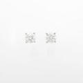ティファニー ソリティア ピアス 0．50ct・0．50ct・D・VS1・3EXCELLENT
