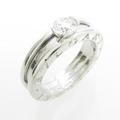 ブルガリ B．zero1 リング 0．36ct・E・VVS2