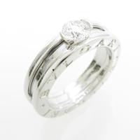 ブルガリ B．zero1 リング 0．36ct・E・VVS2