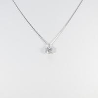 プラチナダイヤモンドネックレス 0．702ct・D・SI1・EXCELLENT20％引き
