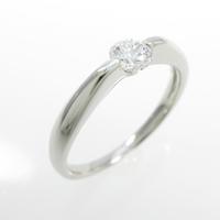 【ジュエリー在庫処分】プラチナダイヤモンドリング 0．237ct・D・VVS2・3EXCELLENT