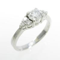プラチナダイヤモンドリング 0．431ct・F・VS1・GOOD