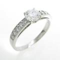 プラチナダイヤモンドリング 0．589ct・D・VS2・EXT20％引き