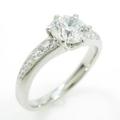 プラチナダイヤモンドリング 0．746ct・F・VS1・EXT