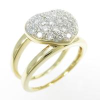 ポンテヴェキオ ハート ダイヤモンドリング