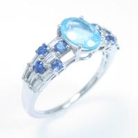 K18WG アパタイトリング10％引き