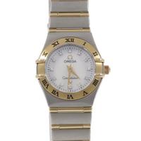 オメガ 1262．75 コンステレーションミニ コンビ・12P SSxYG クォーツ