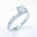 デビアス ザ プロミス リング 0．38ct・J・SI1