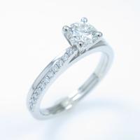 デビアス ザ プロミス リング 0．38ct・J・SI1