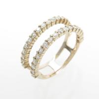 K18PG ダイヤモンドリング