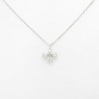 K18WG ダイヤモンドネックレス