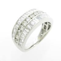 K18WG ダイヤモンドリング