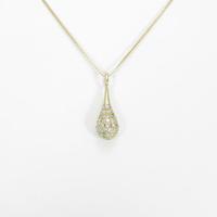 K18YG ダイヤモンドネックレス20％引き