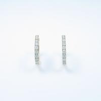 K18YG ダイヤモンドピアス