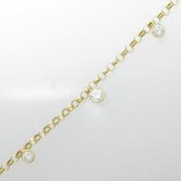 K18YG ダイヤモンドブレスレット