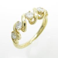 K18YG ダイヤモンドリング20％引き