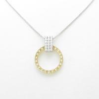 K18YG／K18WG ダイヤモンドネックレス