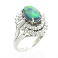 PT ブラックオパールリング