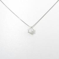プラチナダイヤモンドネックレス 0．341ct・L・SI2・EXT