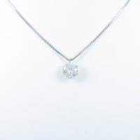 プラチナダイヤモンドネックレス 1．020ct・H・VS2・GOOD10％引き