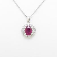 PT ルビーネックレス