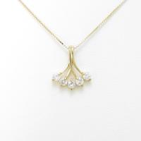 K18YG ダイヤモンドネックレス10％引き