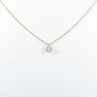 アガット ダイヤモンドネックレス