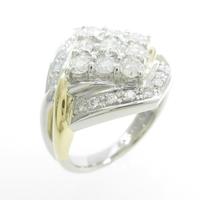 PT／K18YG ダイヤモンドリング