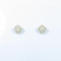 【リメイク】K18YG ダイヤモンドピアス