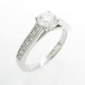 【リメイク】プラチナダイヤモンドリング 0．440ct・F・VVS2・EXT10％引き