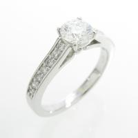 【リメイク】プラチナダイヤモンドリング 0．440ct・F・VVS2・EXT10％引き