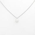 【リメイク】プラチナダイヤモンドネックレス 0．318ct・F・SI1・EXT H＆C