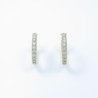 K18YG ダイヤモンドピアス