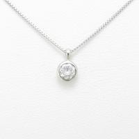 PT ソリティア ダイヤモンドネックレス5％引き