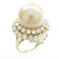 ミキモト シロチョウパールリング15％引き