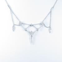 750WG ダイヤモンドネックレス