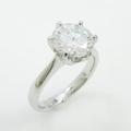 【リメイク】プラチナダイヤモンドリング 2．005ct・F・SI2・GOOD