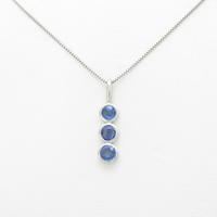 PT／K18WG サファイヤネックレス