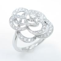 シャネル カメリア ミディアム リング