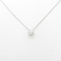 PT ソリティア ダイヤモンドネックレス