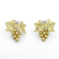 ジャンマリア ブチェラッティ ブドウ イヤリング