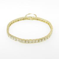750YG ダイヤモンドブレスレット