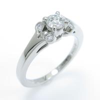 カルティエ バレリーナ リング 0．21ct・D・VVS2・3EXT